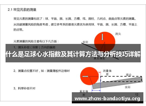 什么是足球心水指数及其计算方法与分析技巧详解